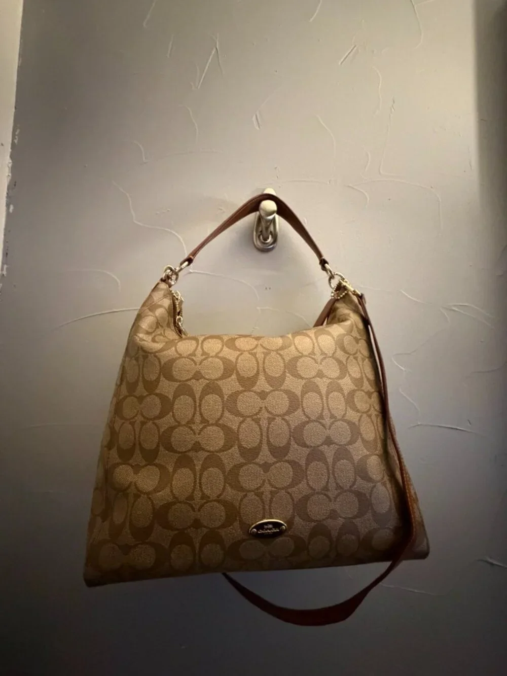 Coach Signature Celeste Convertible Hobo
